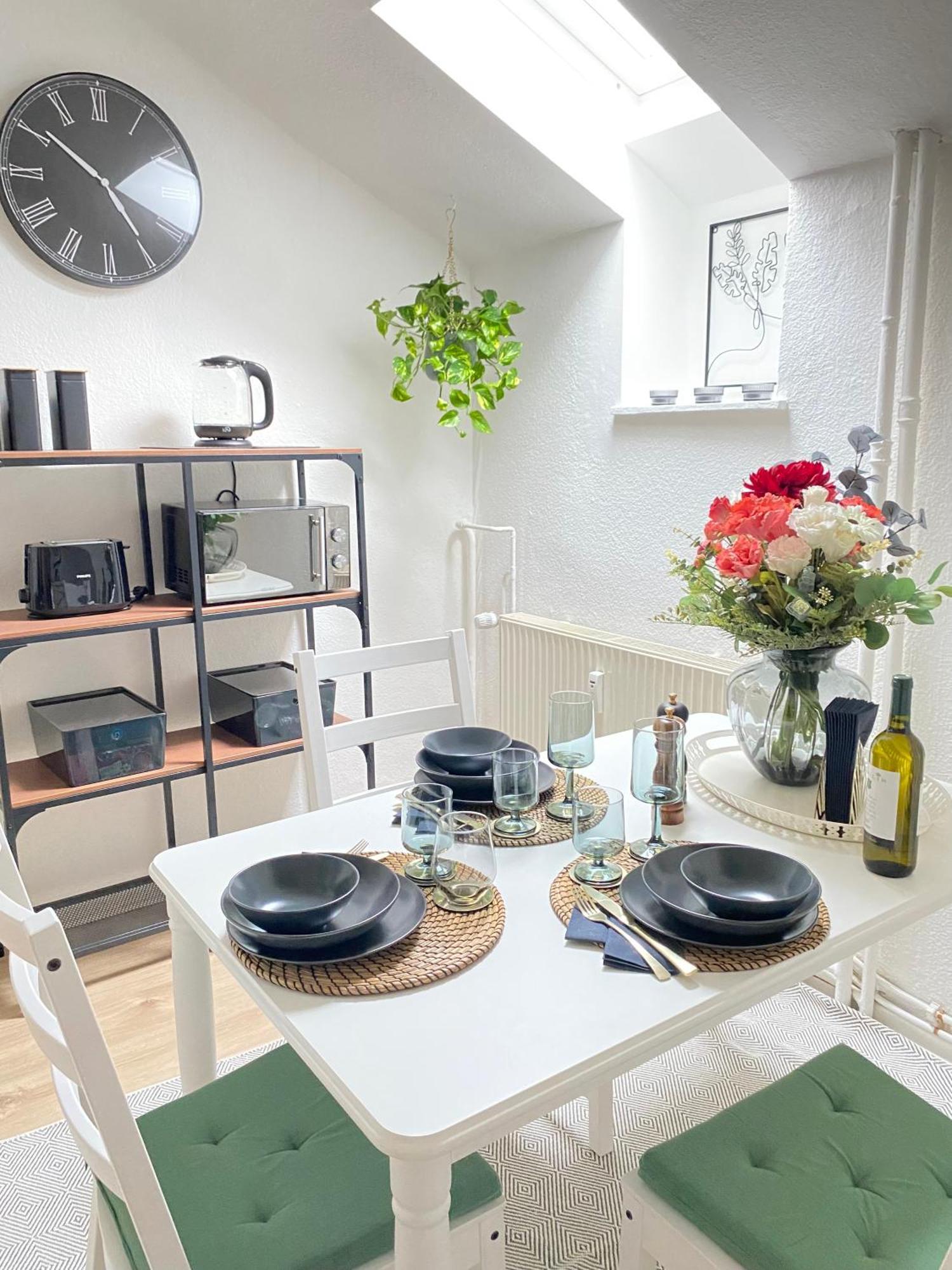 Superhosts Zentrum - Kueche - Netflix - Kaffee Bremen Luaran gambar